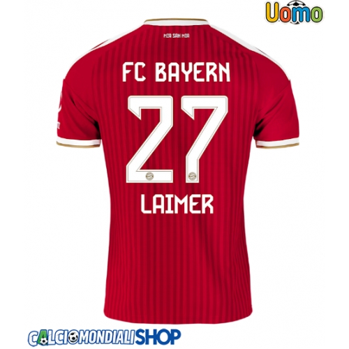 Maglie da calcio Bayern Munich Konrad Laimer #27 Prima Maglia 2026-27 Manica Corta